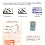 [P50] 1965 California - Indiana Stamps