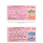 [P80] 1968 Michigan Fishing Stamps