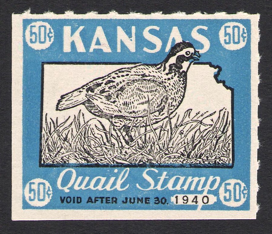 1939-40 Proof Kansas Quail