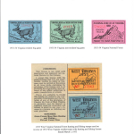 [P90] 1953 Virginia and West Virginia Stamps