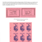 [P31] 1962 Pennsylvania and South Dakota Stamps