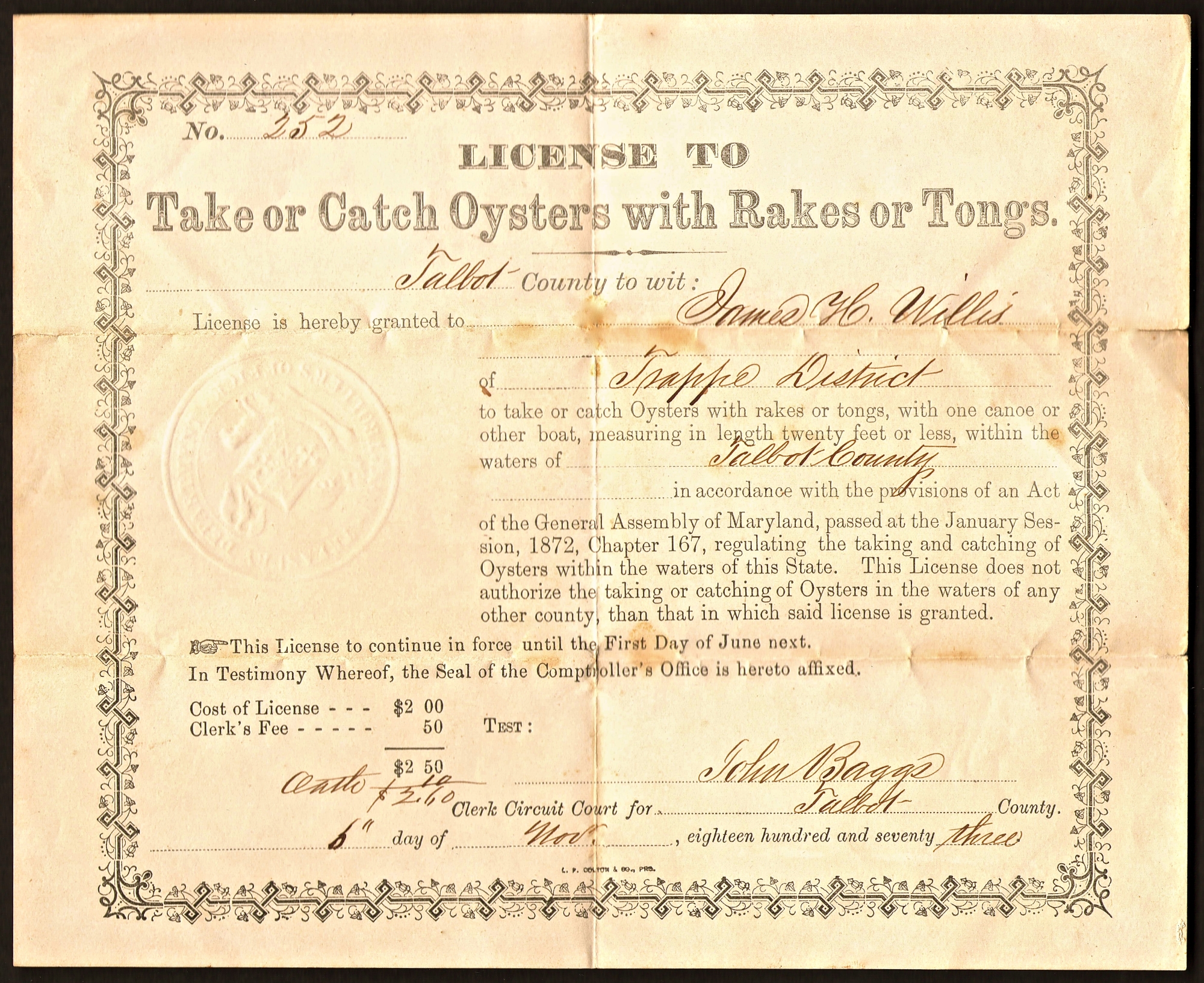 Earliest Hunting & Fishing Licenses Waterfowl Stamps and More