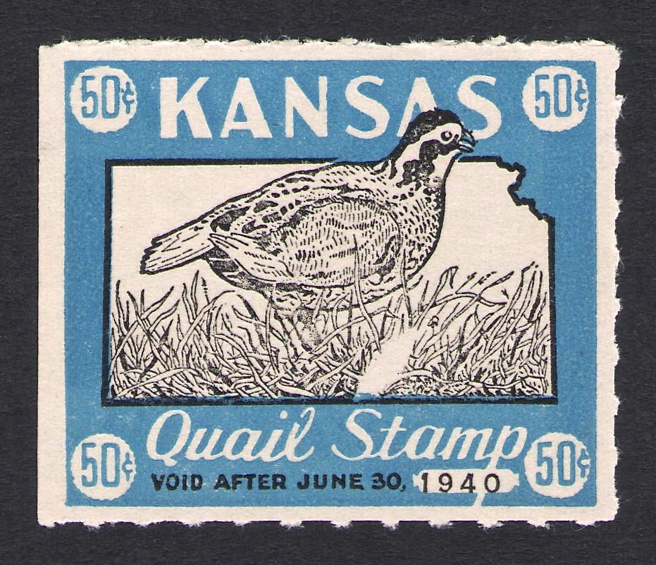 1939-40 Proof White Feather Kansas Quail
