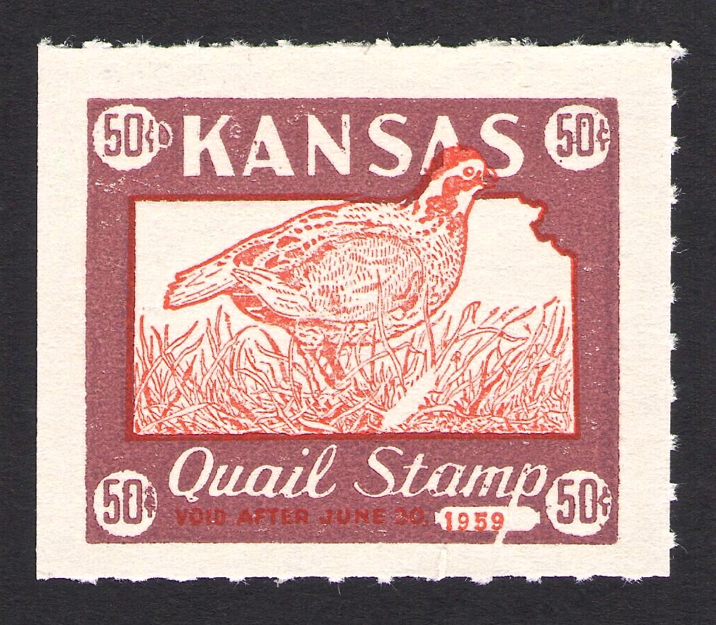 1958-59 White Feather Kansas Quail
