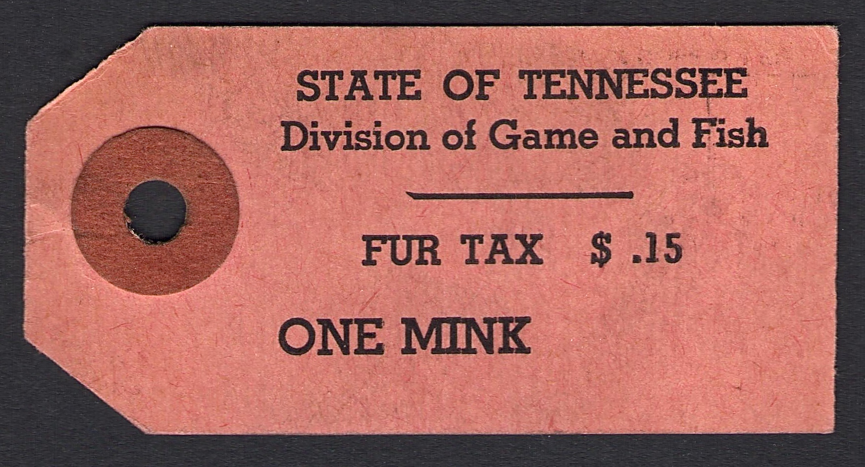 Mink Fur Tax Tennessee
