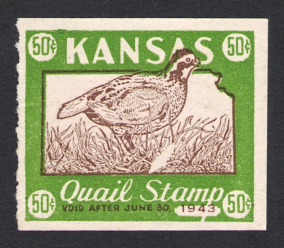1942-43 White Feather Kansas Quail