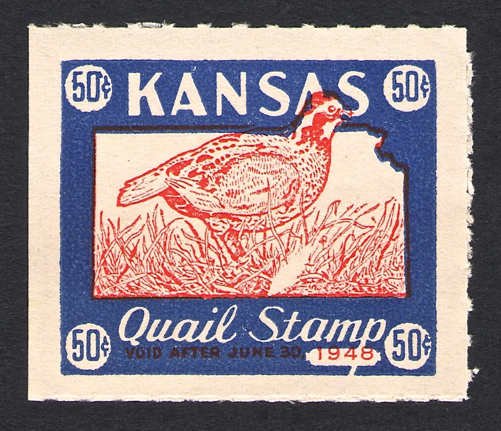 1947-48 White Feather Kansas Quail