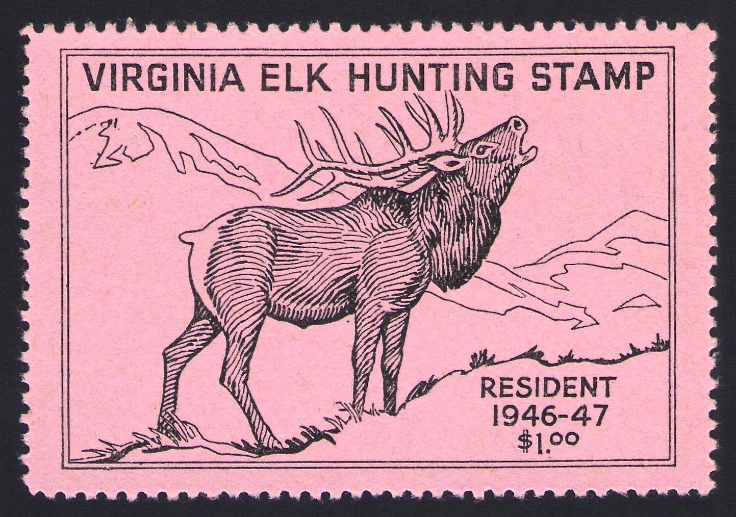 1946-47 Virginia Resident Elk