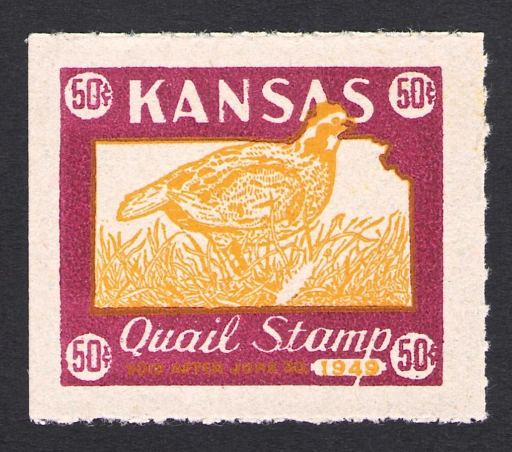 1948-49 White Feather Kansas Quail
