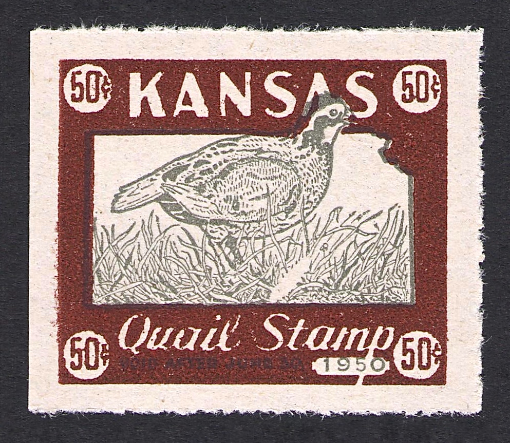 1949-50 White Feather Kansas Quail
