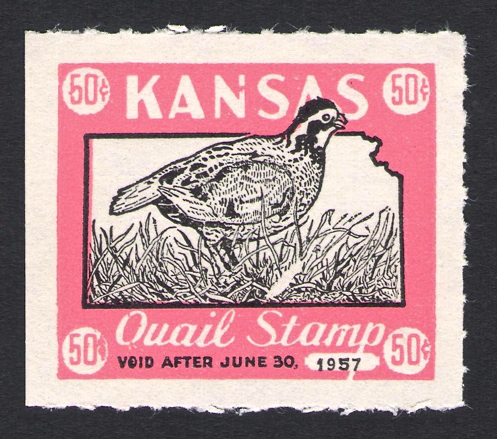 1956-57 White Feather Kansas Quail