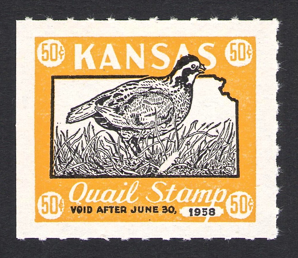 1957-58 White Feather Kansas Quail