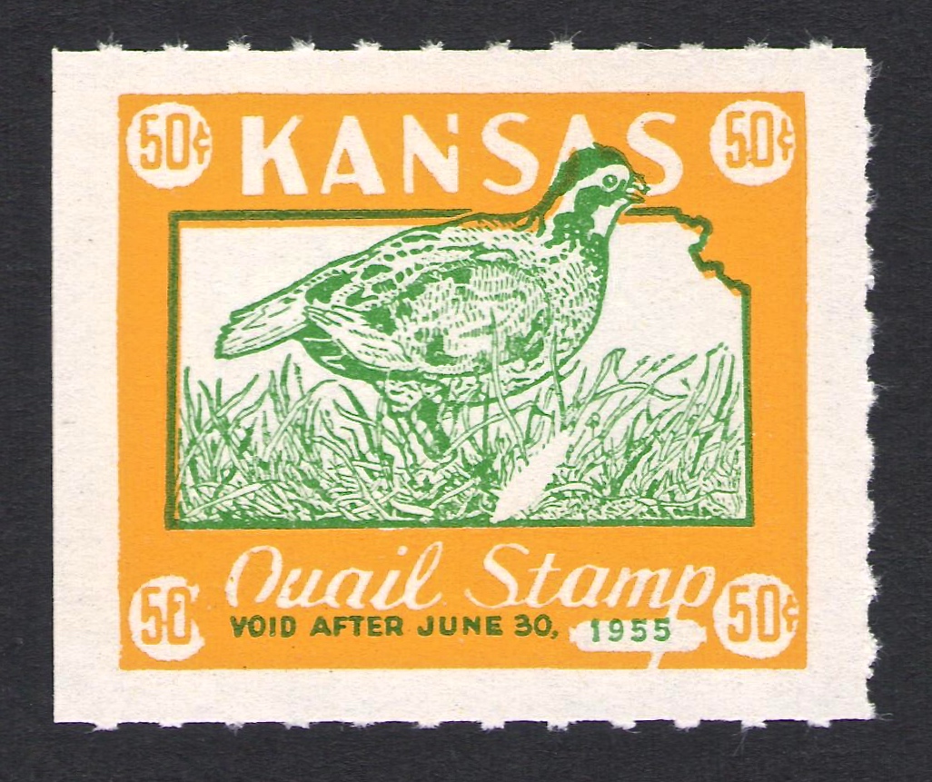 1954-55 White Feather Kansas Quail