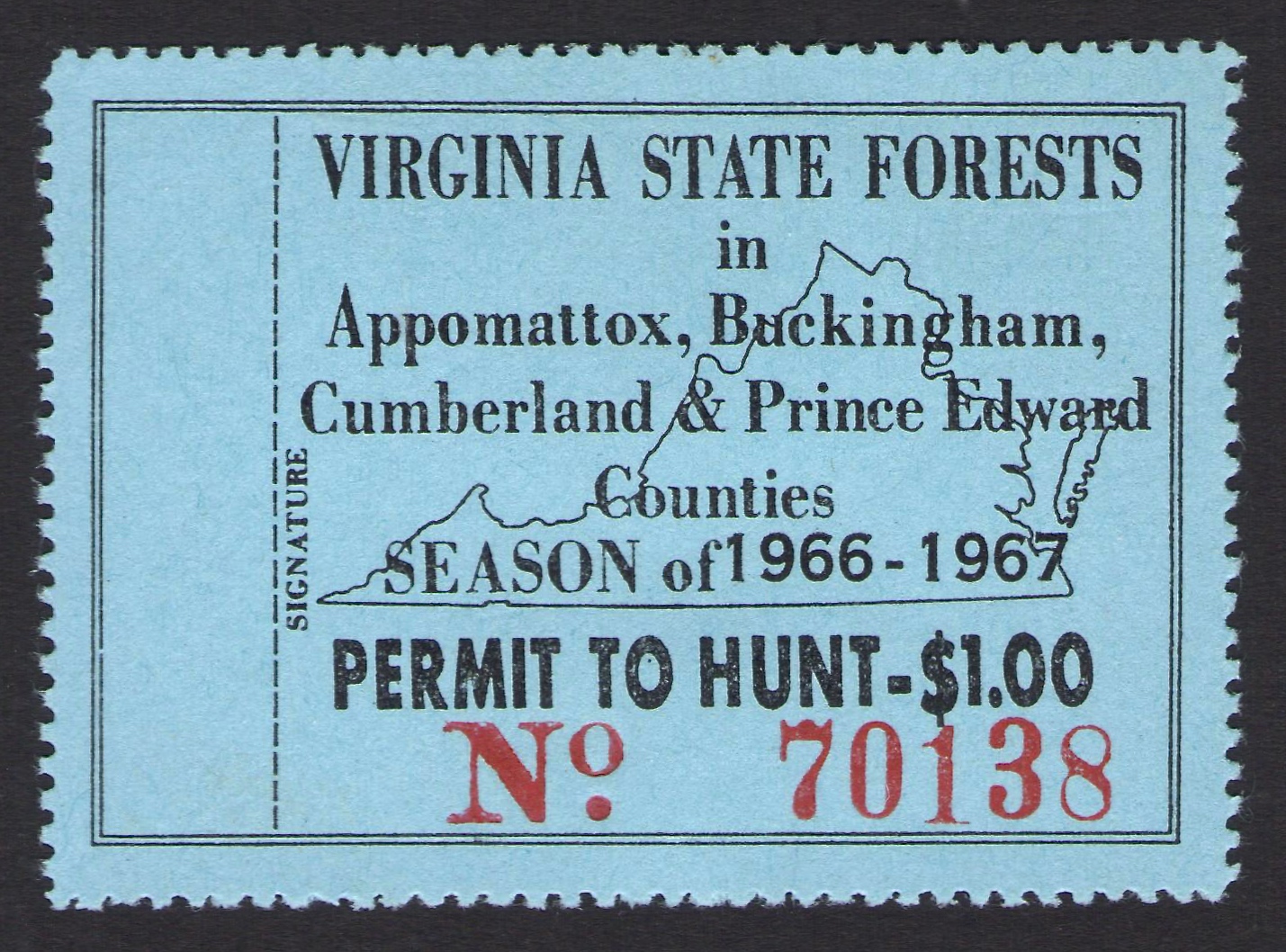 1966-67 Virginia State Forest