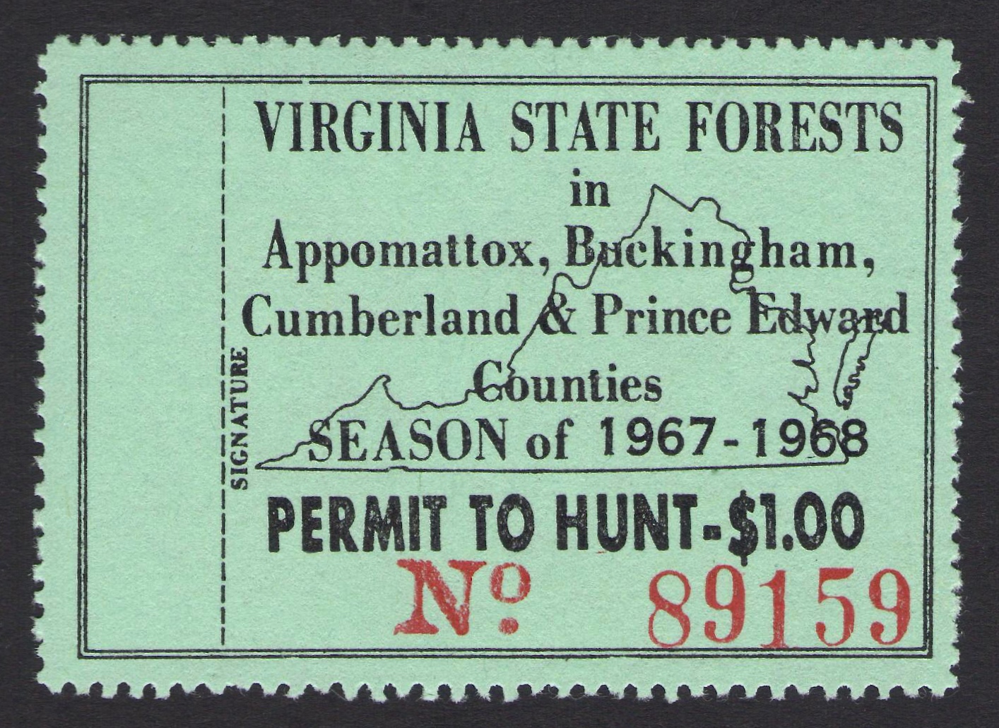 1967-68 Virginia State Forest