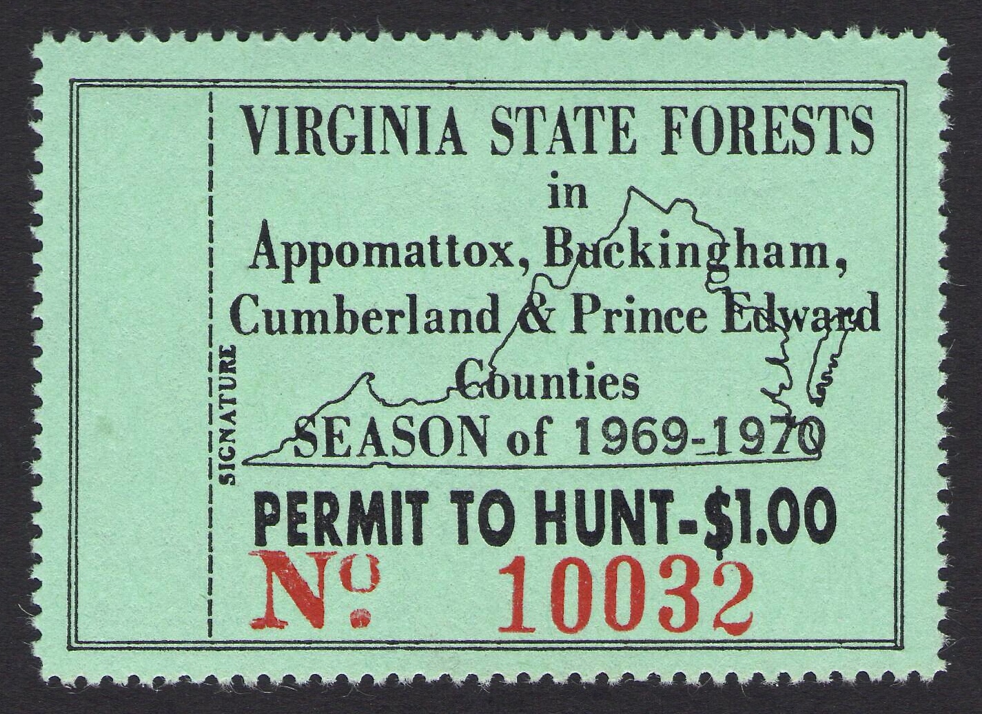 1969-70 Virginia State Forest