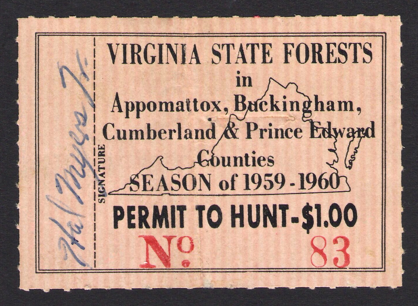 1959-60 Virginia State Forest