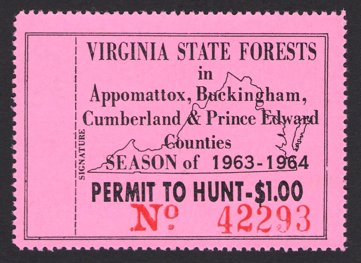 1963-64 Virginia State Forest