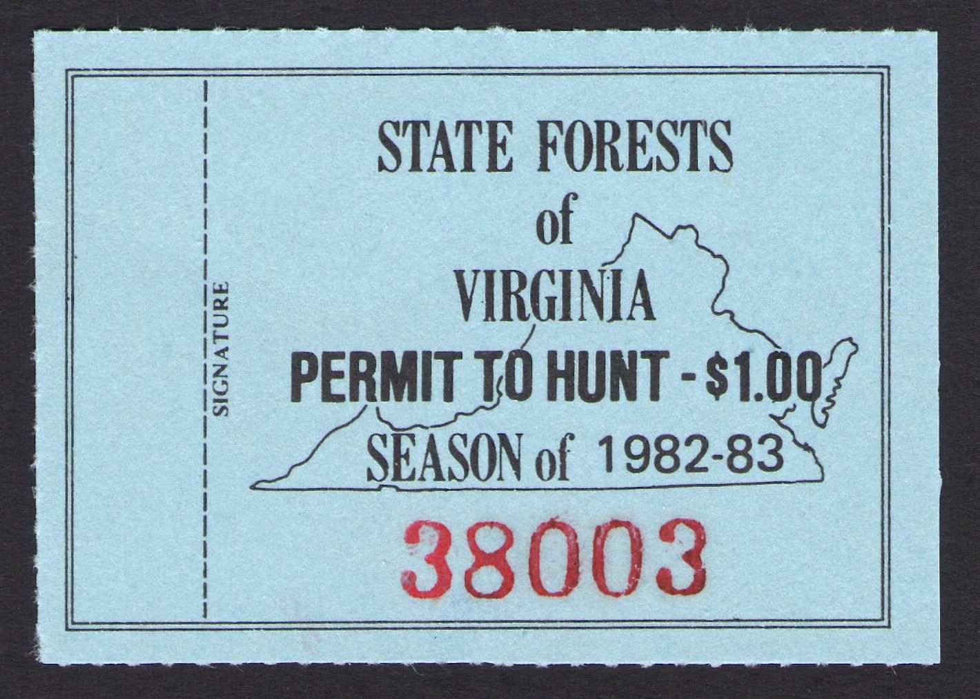 1982-83 Virginia State Forest