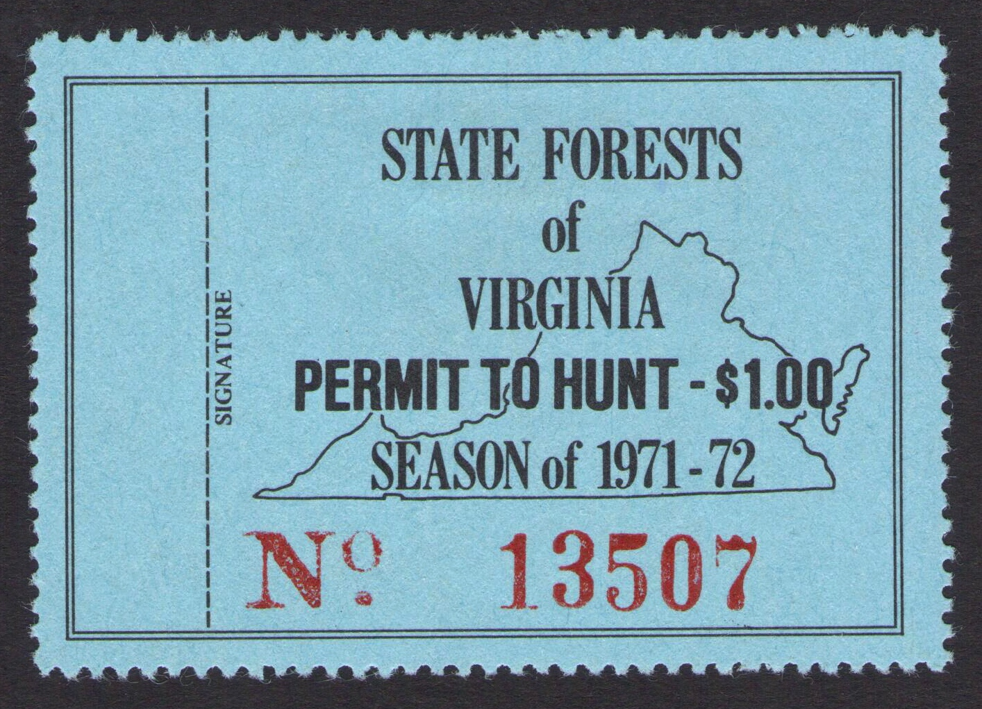 1971-72 Virginia State Forest