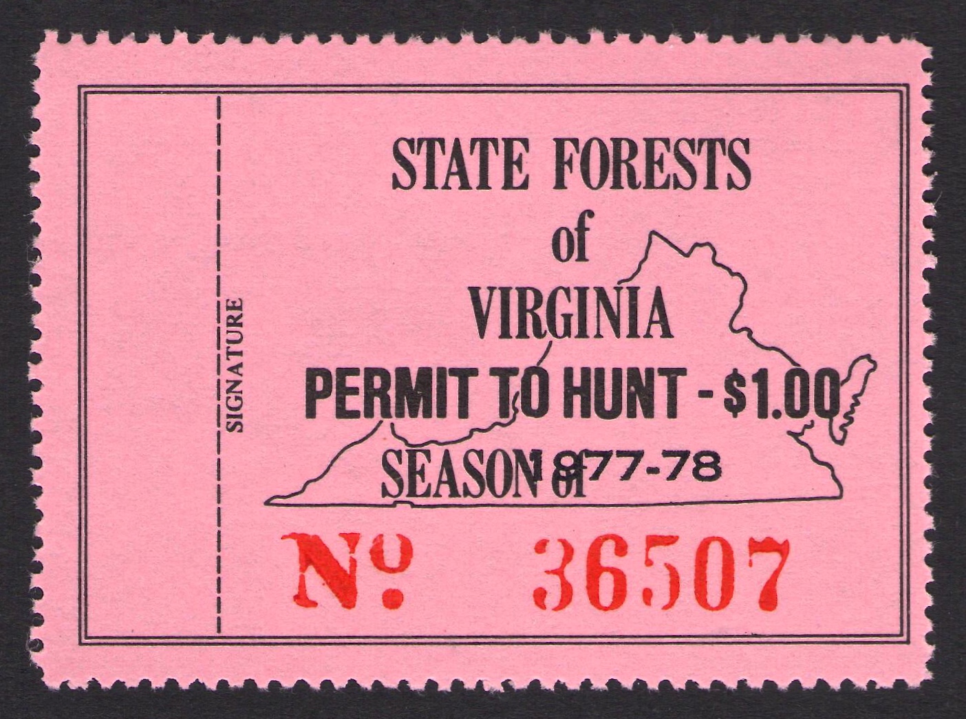 1977-78 Virginia State Forest