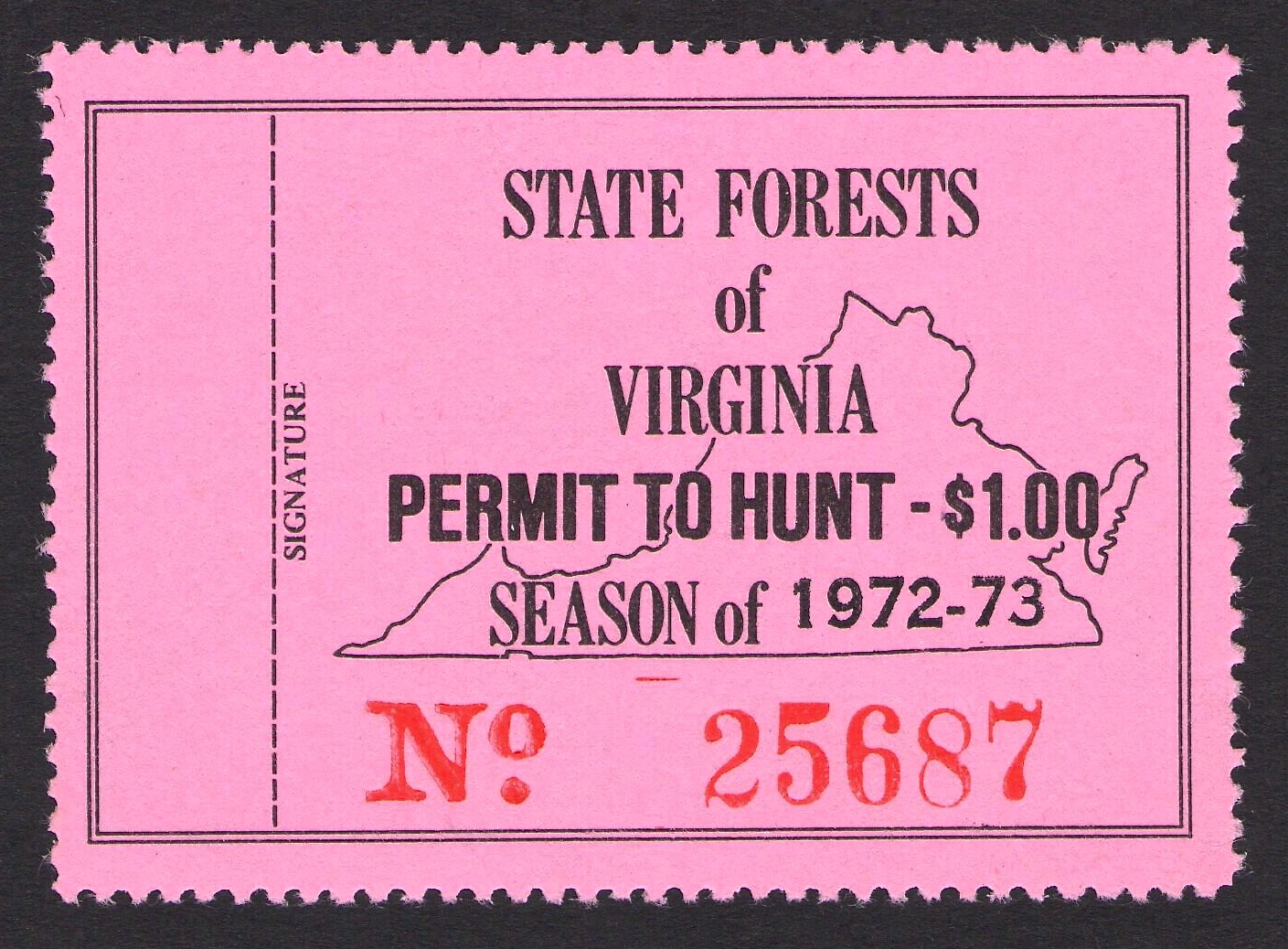 1972-73 Virginia State Forest