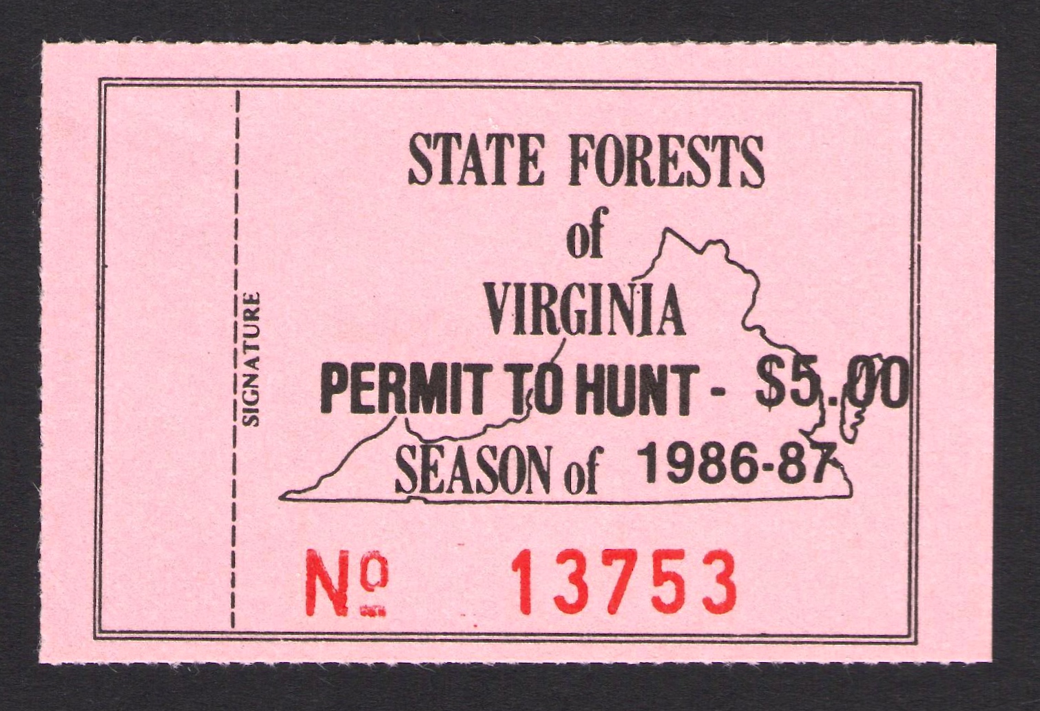 1986-87 Virginia State Forest