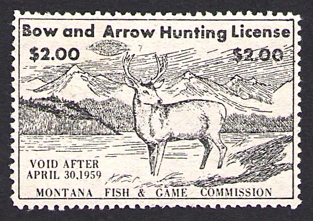 1958-59 Montana Bow and Arrow