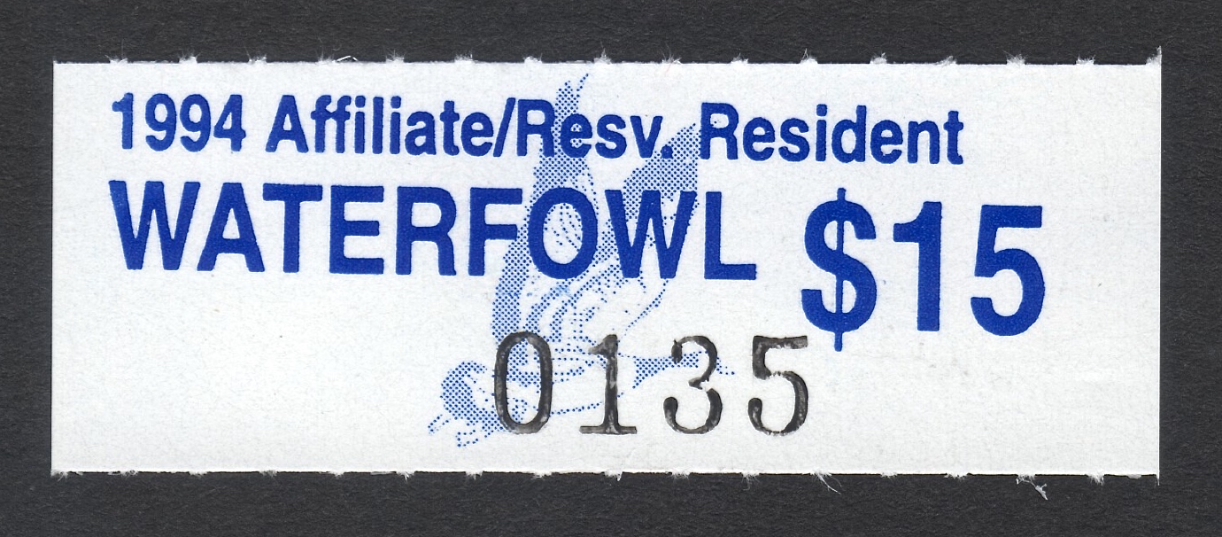 1994 Crow Creek Affiliate/Reservation Waterfowl