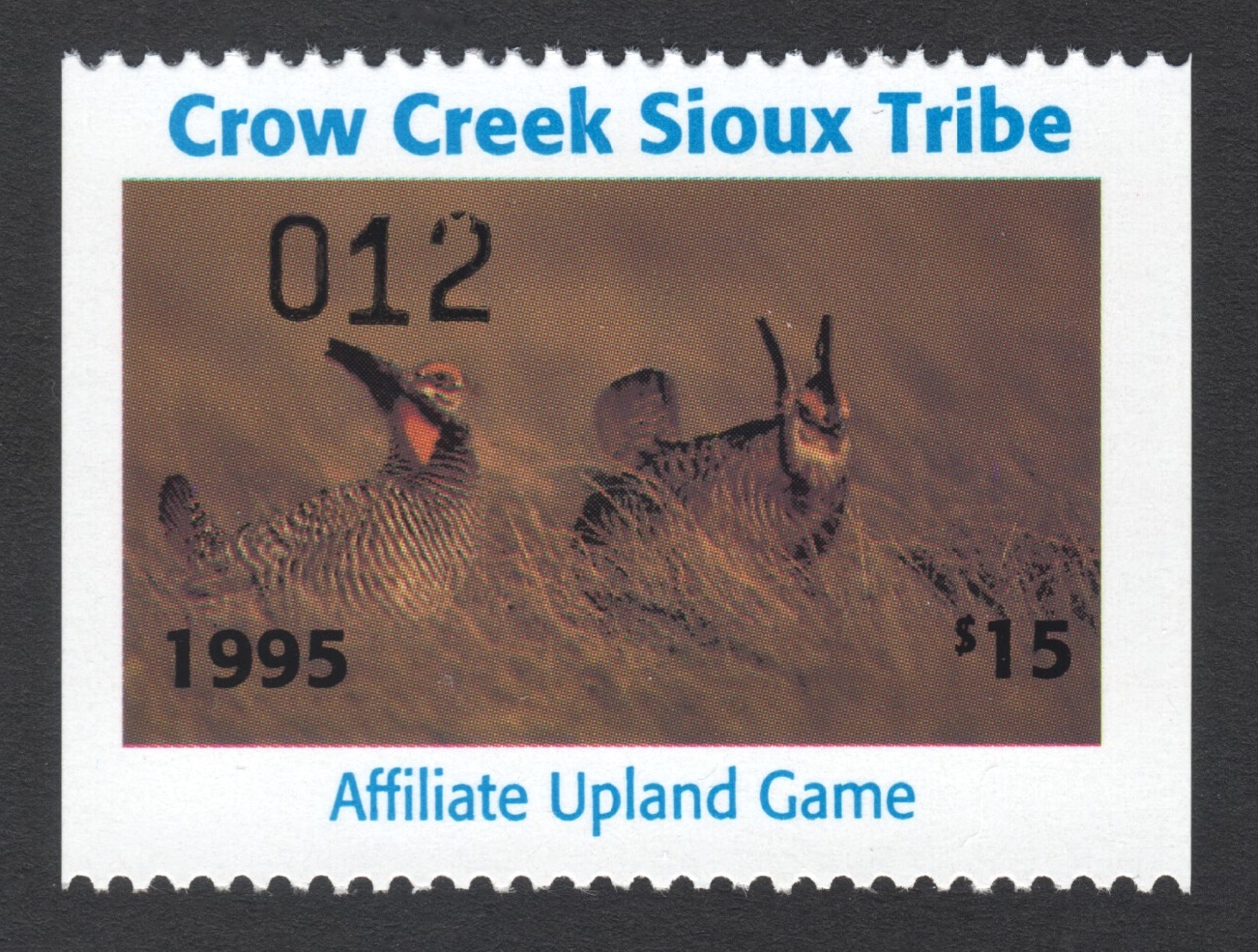 1995 Crow Creek Affiliate Upland Game