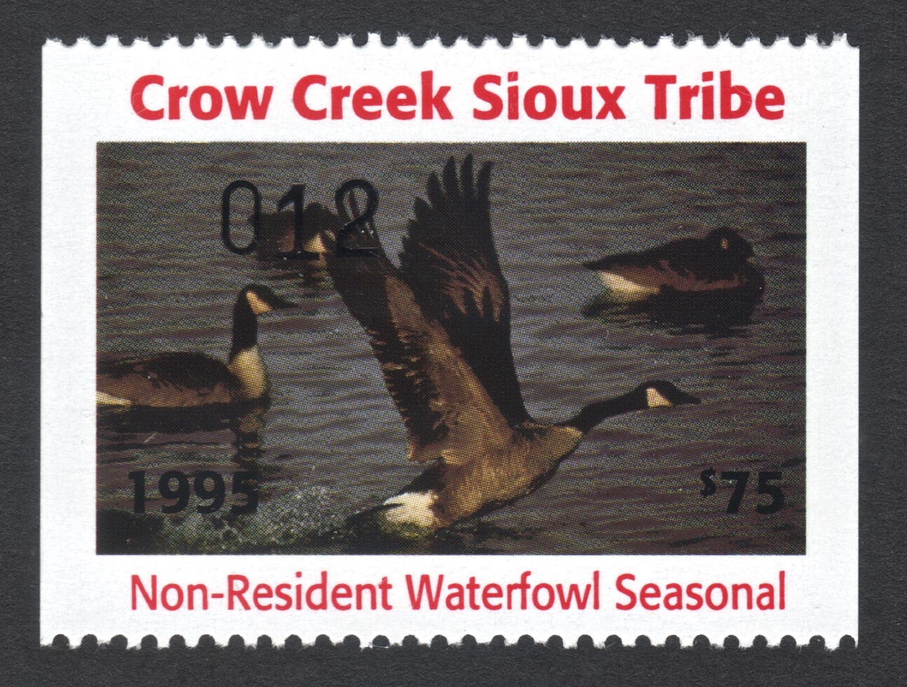1995 Crow Creek NR Waterfowl