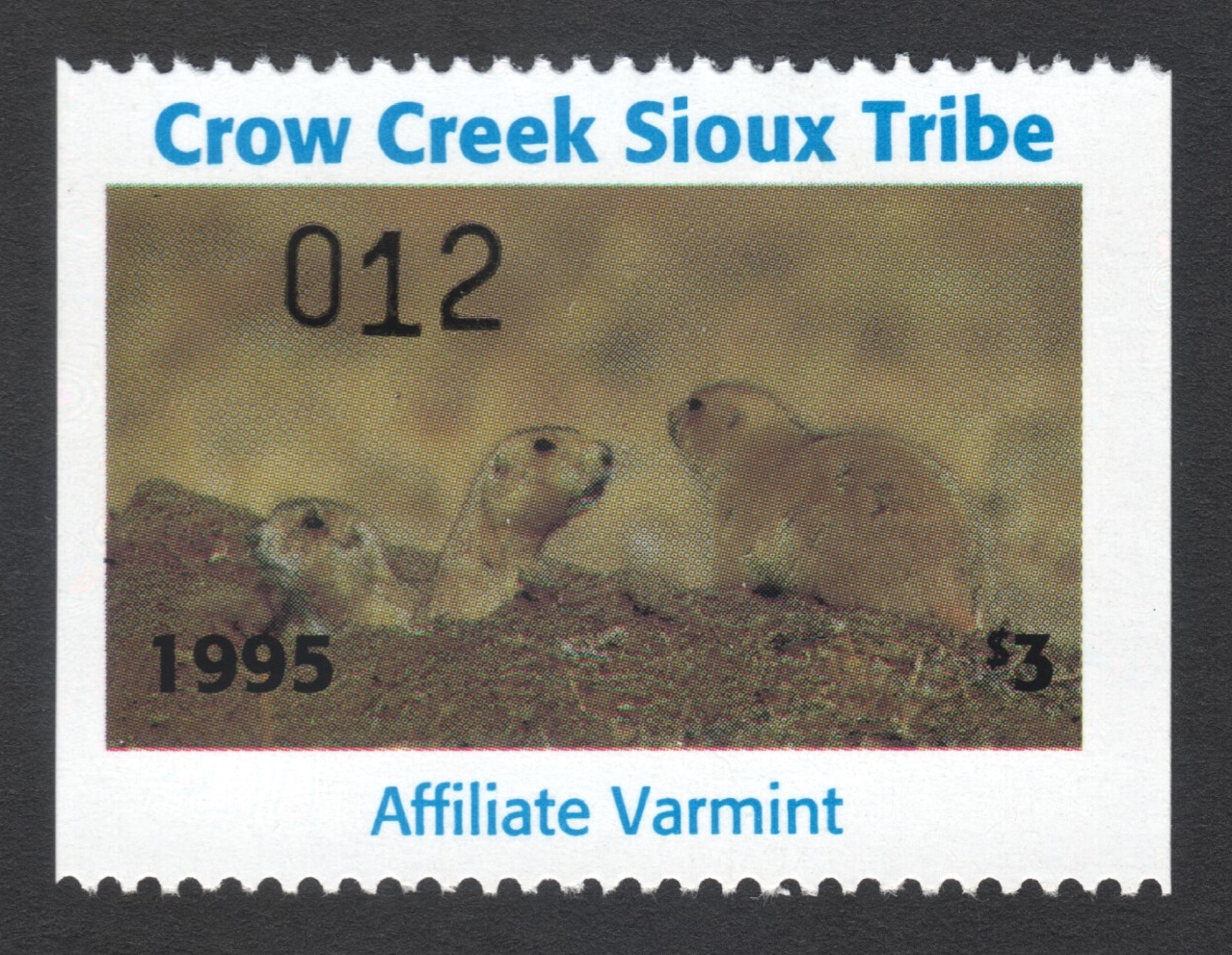 1995 Crow Creek Affiliate Varmint