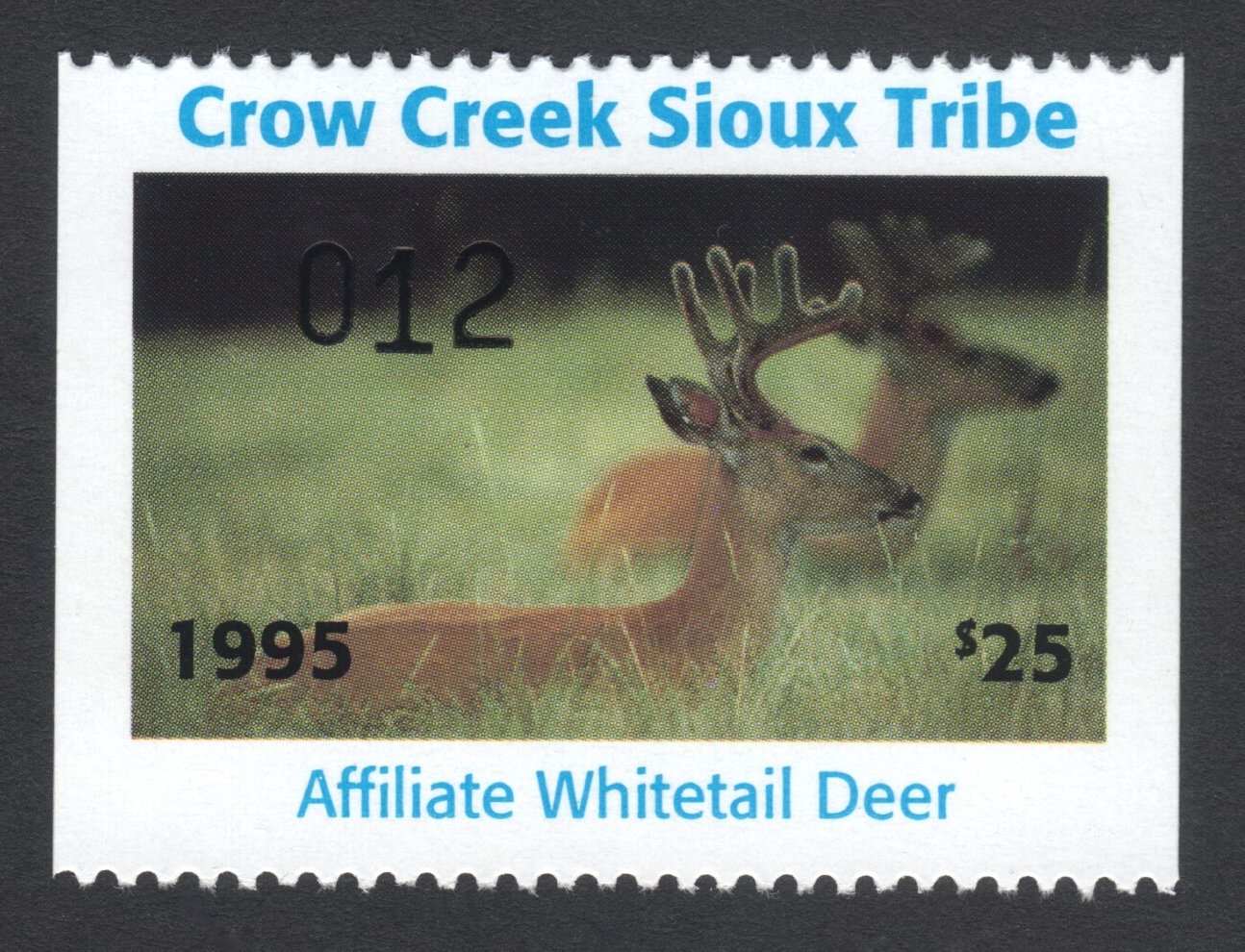 1995 Crow Creek Affiliate Whitetail Deer