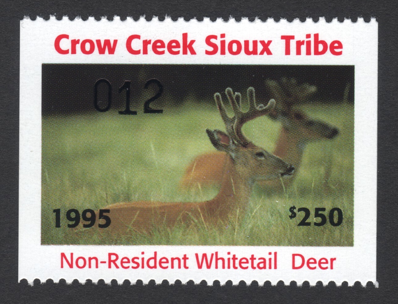 1995 Crow Creek NR Whitetail Deer