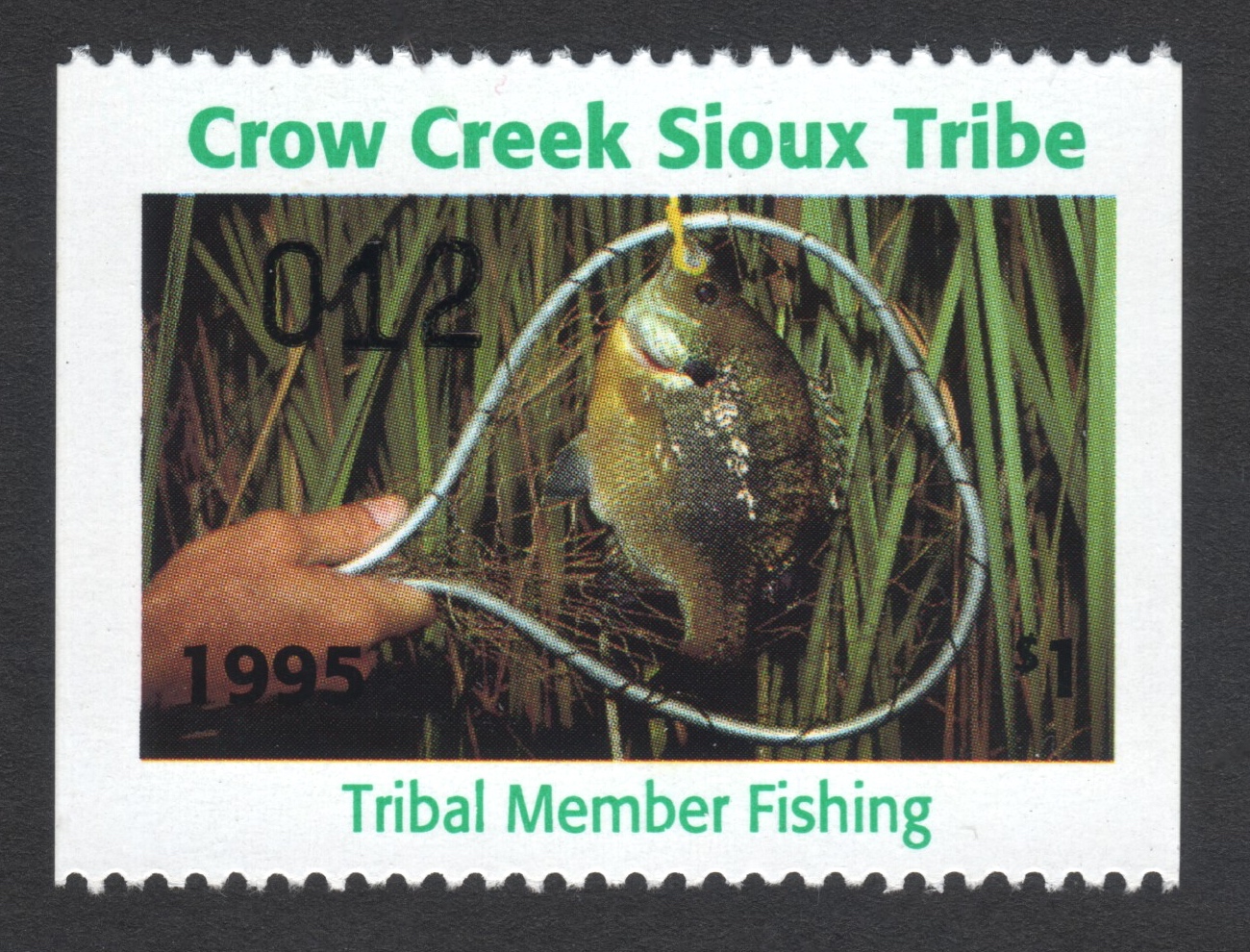 1995 Crow Creek Tribal Member Fishing