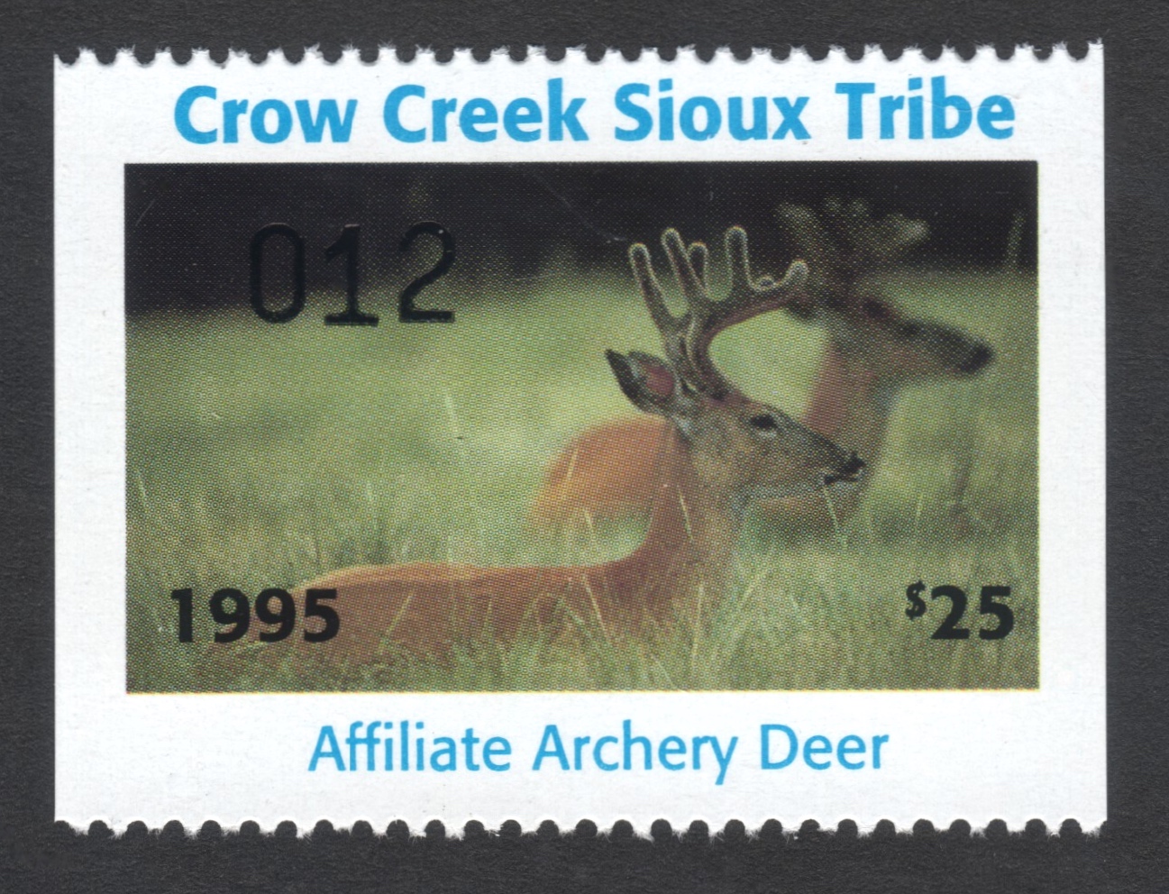 1995 Crow Creek Affiliate Archery Deer