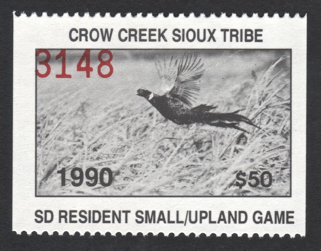 1990 Crow Creek Resident Small/Upland Game