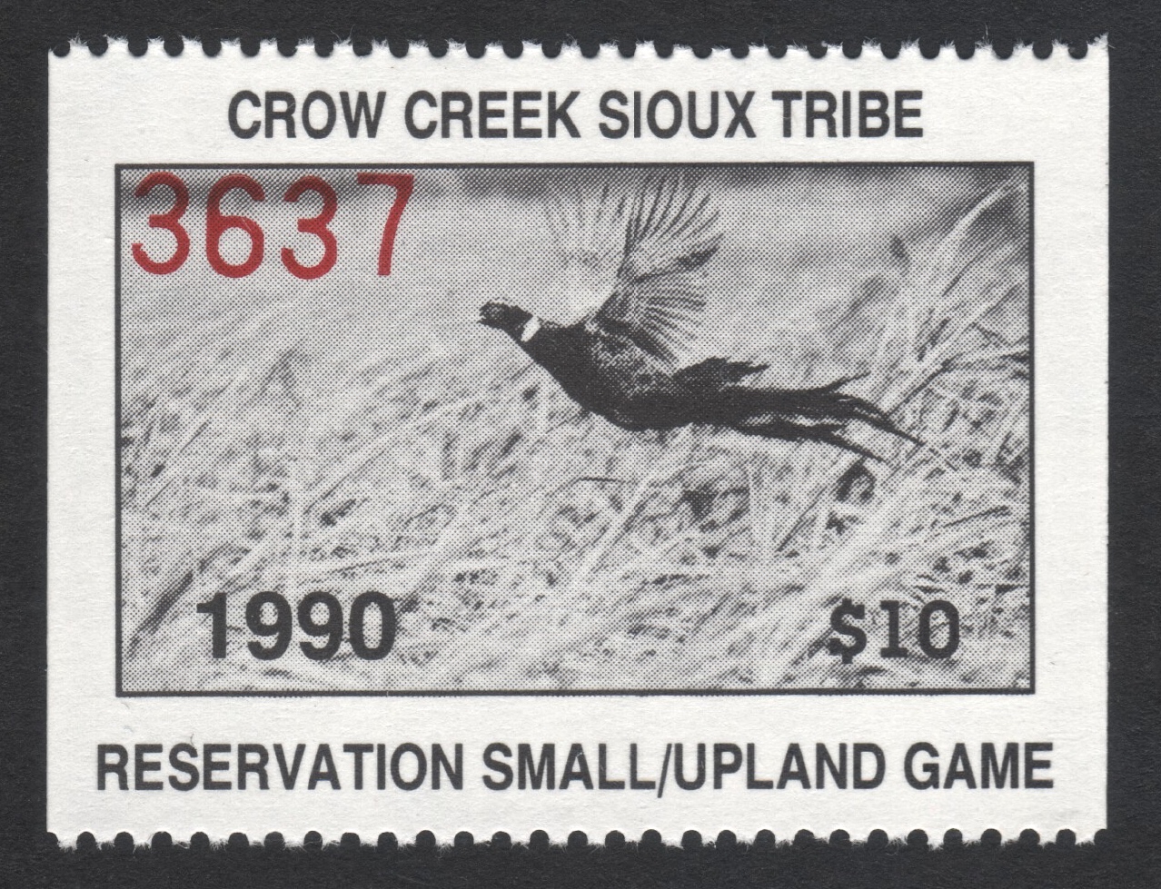 1990 Crow Creek Reservation Small/Upland Game