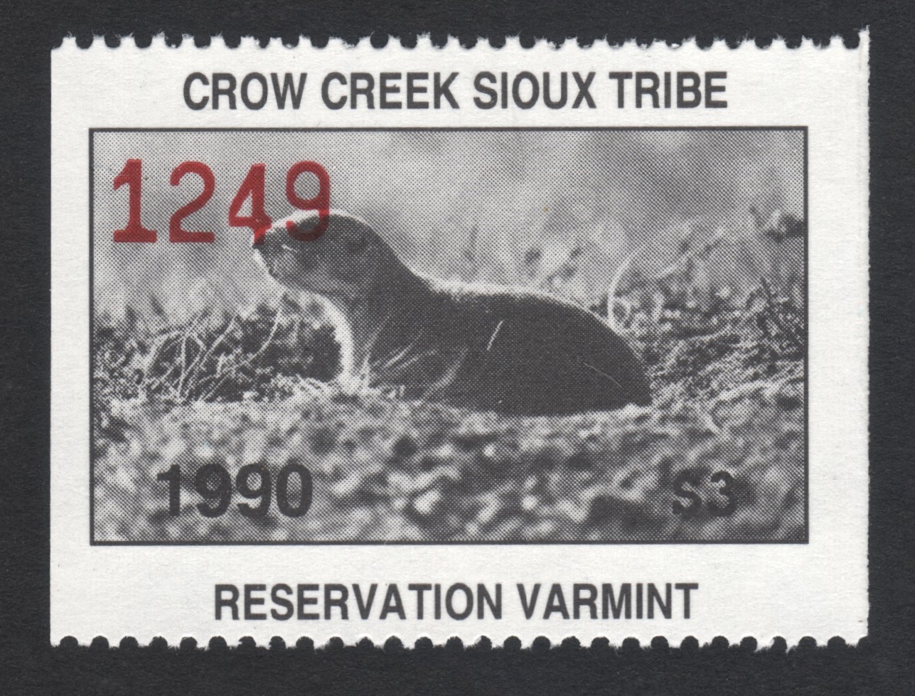 1990 Crow Creek Reservation Varmint