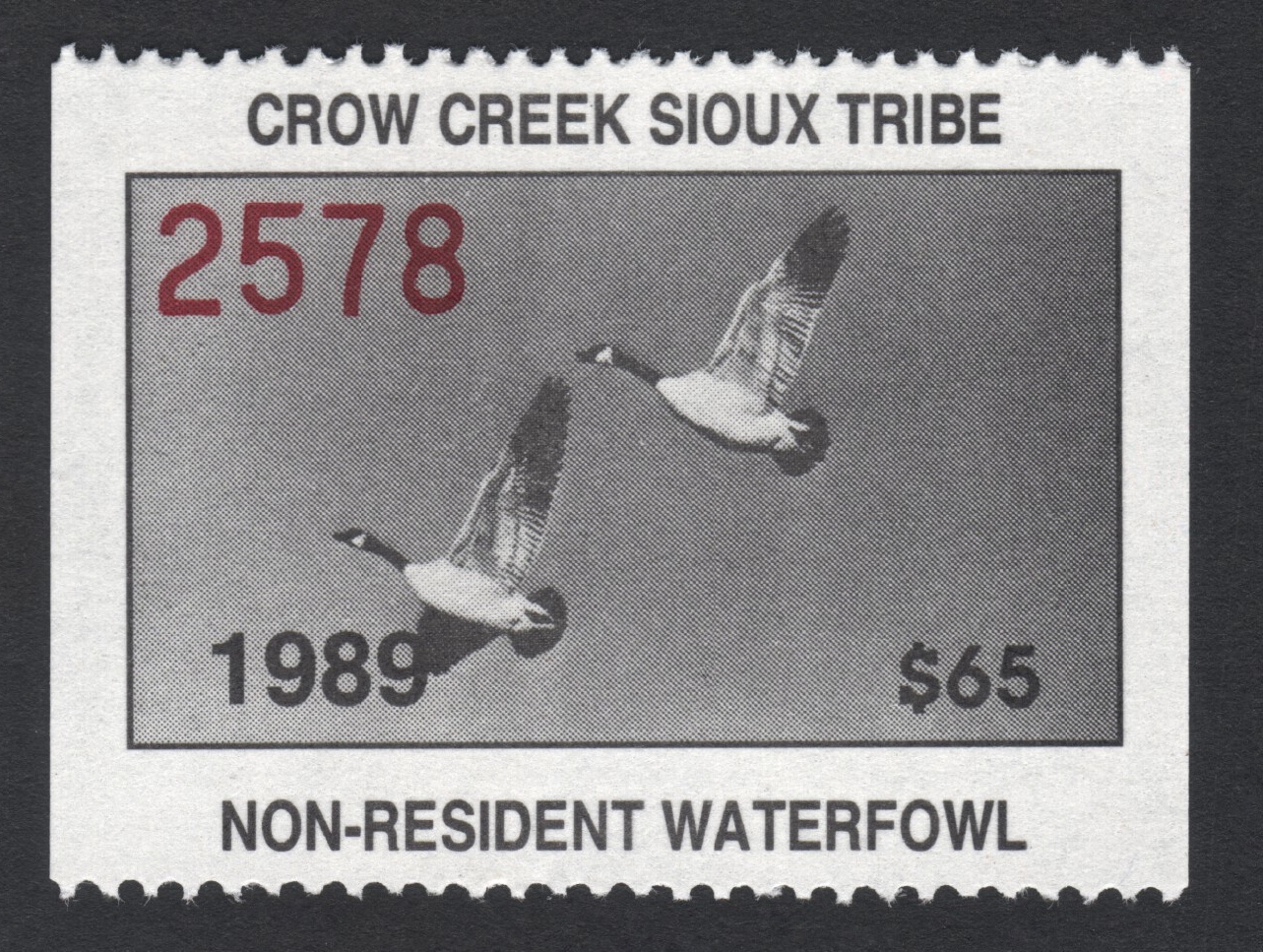1989 Crow Creek NR Waterfowl