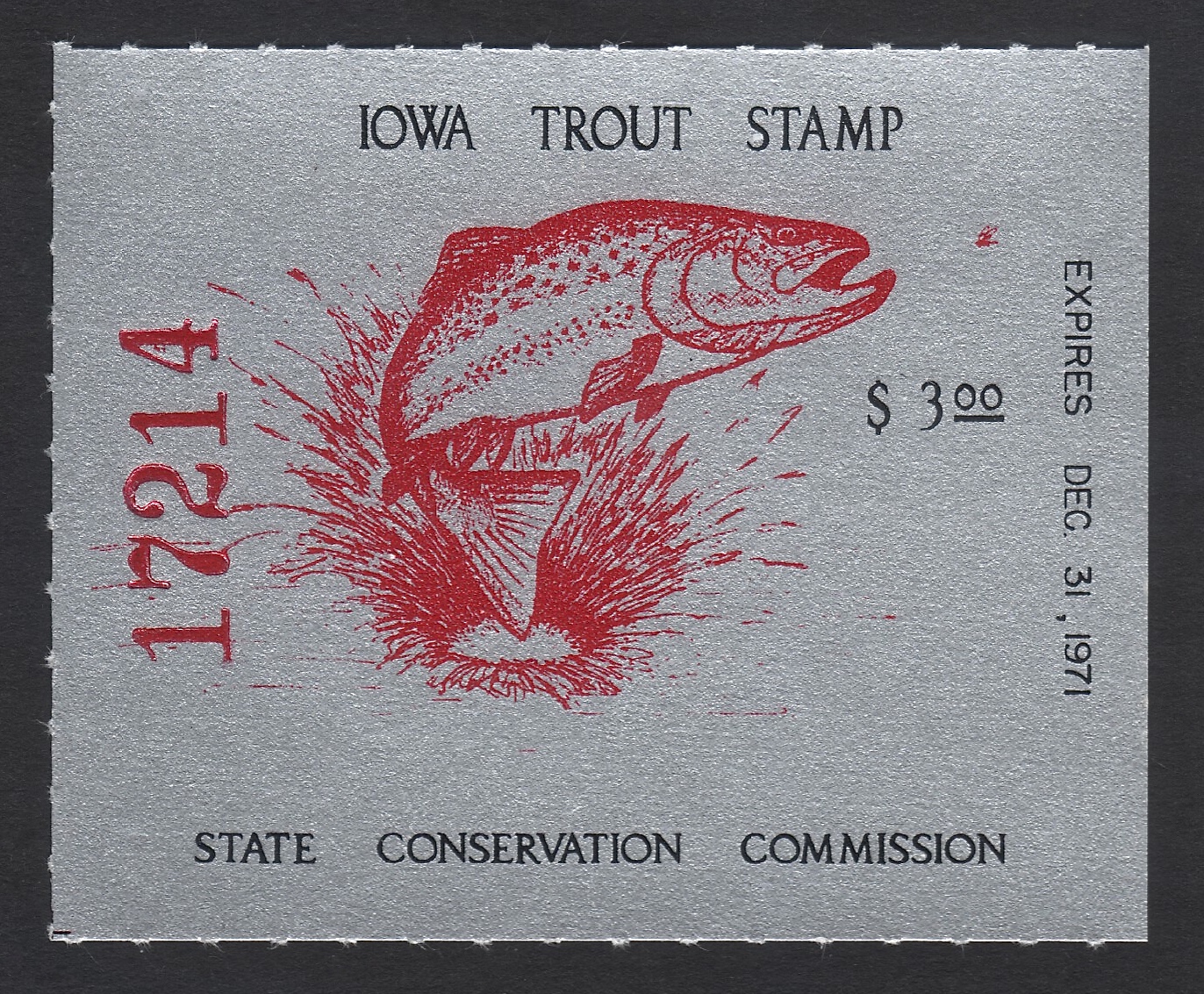 1961 1972 Iowa Trout Stamps Waterfowl Stamps and More