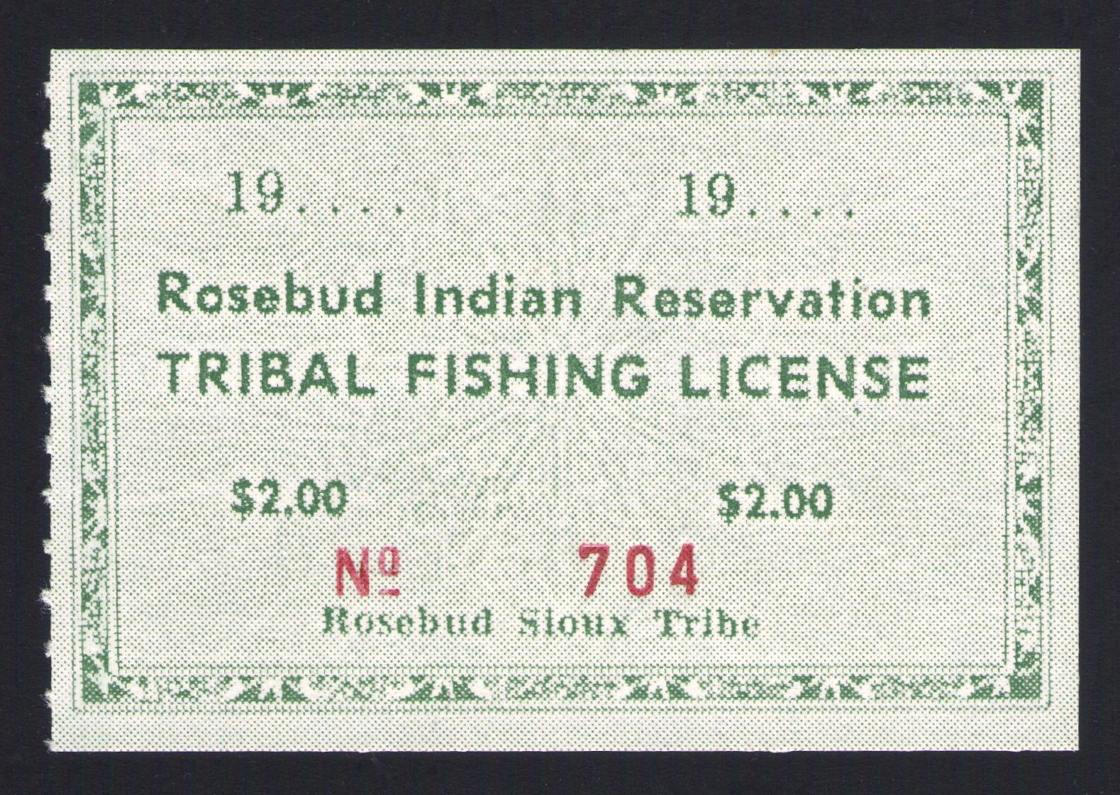 1959 Rosebud Fishing Type II