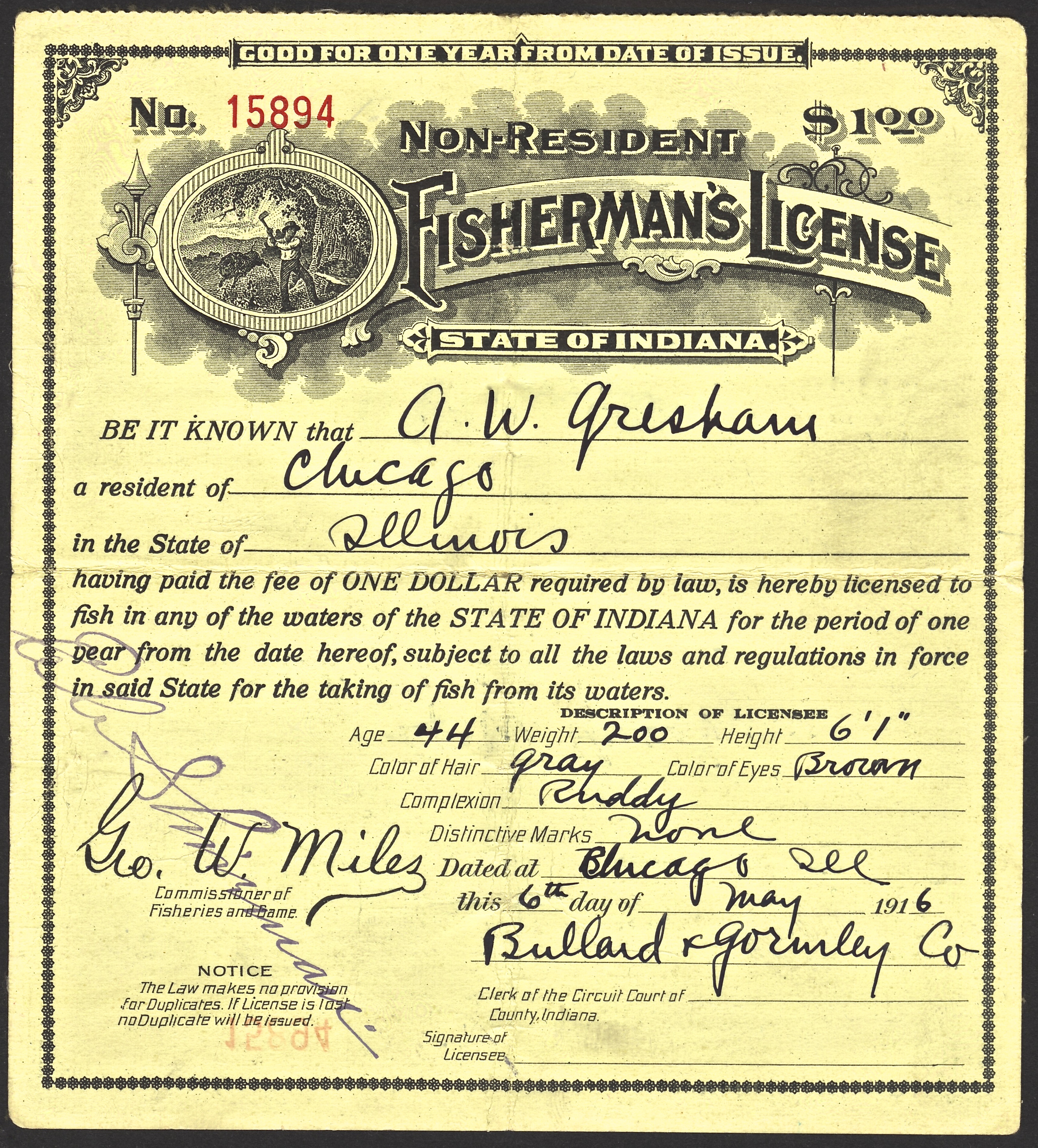 Indiana Fishing License - g1lfnl7