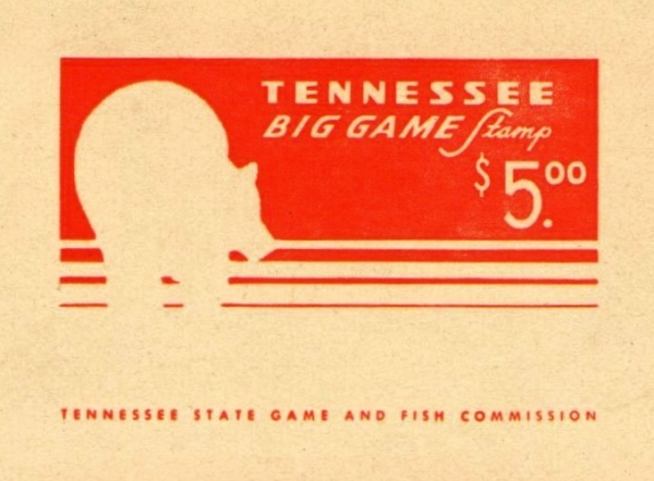 Lettering Proof 1958-59 Tennessee Big Game