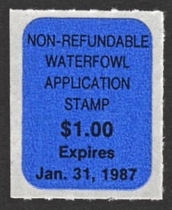 California Waterfowl Application Stamps - Version 8