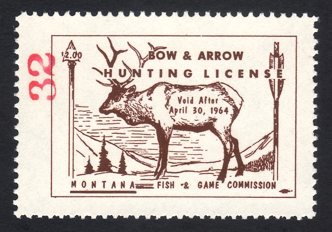 1963-63 Montana Bow and Arrow