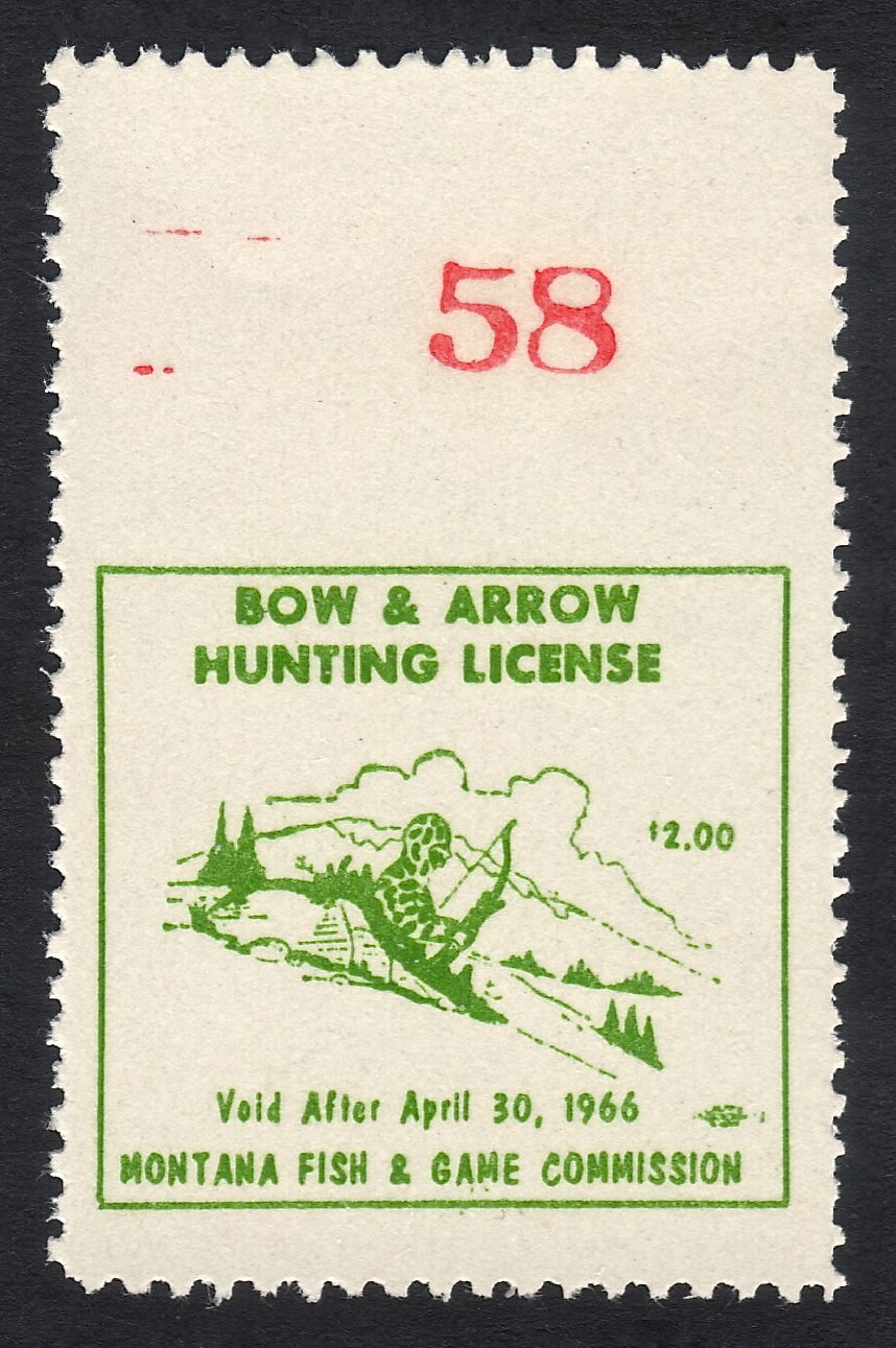 1965-66 Montana Bow and Arrow