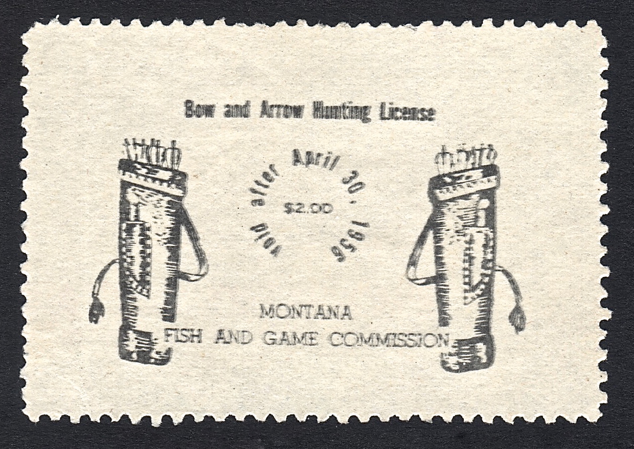 1955-56 Montana Bow and Arrow Variety