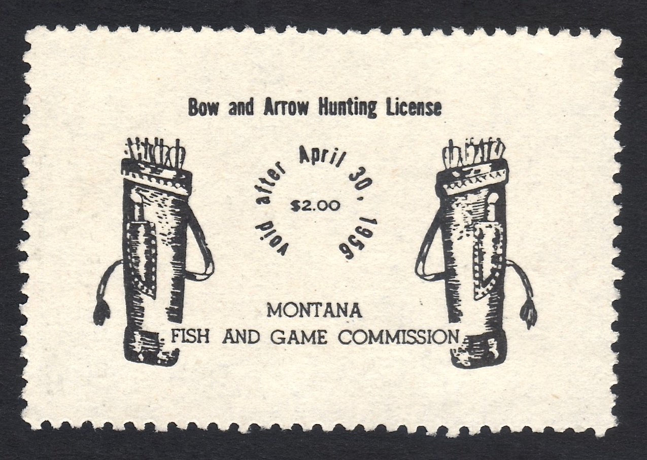 1955-56 Montana Bow and Arrow