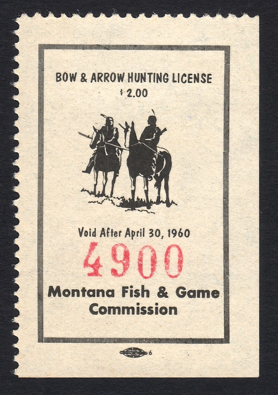 1959-60 Montana Bow and Arrow